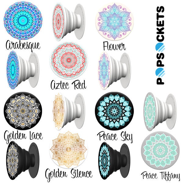 Personalized AUTHENTIC PopSockets® Phone Grip, Monogrammed Pop Sockets, PopSockets, PopSocket