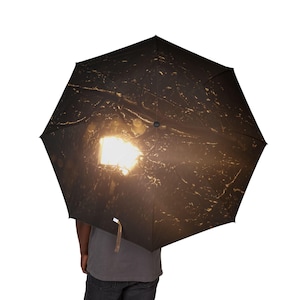 Elegant Semi-Automatic Foldable Umbrella | Rainy Day Essentials, Travel Accessory, Gift for Her, Stylish Sunshade, Compact Umbrella