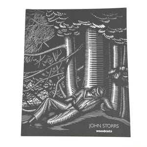 Modernist Printmaking Booklet | John Storrs Woodcut Exhibit Catalog | 2005 Valerie Carberry Gallery Chicago