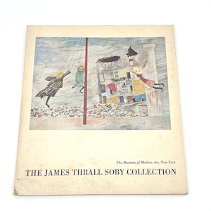 Mid-Century MoMA Art Catalog | Modern Collection Rare Exhibition | The James Thrall Soby 1961