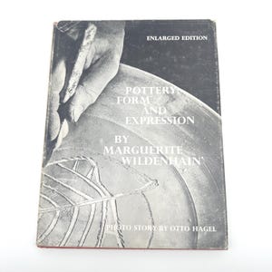 Pottery Form and Expression Wildenhain 1968 Enlarged Edition Craft Book