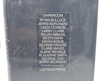 Libro de fotografía en cuarto oscuro, 1977, Lustrum Press, Larry Clark, entrevistas con Duane Michals