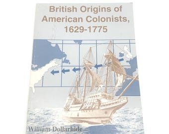 Genealogieboek British Origins of American Colonists: 1629-1775, familiegeschiedenisgids