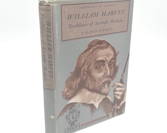 Vintage 1962 William Harvey Banbrytare inom Vetenskaplig Medicin Biografi Vetenskapsbok