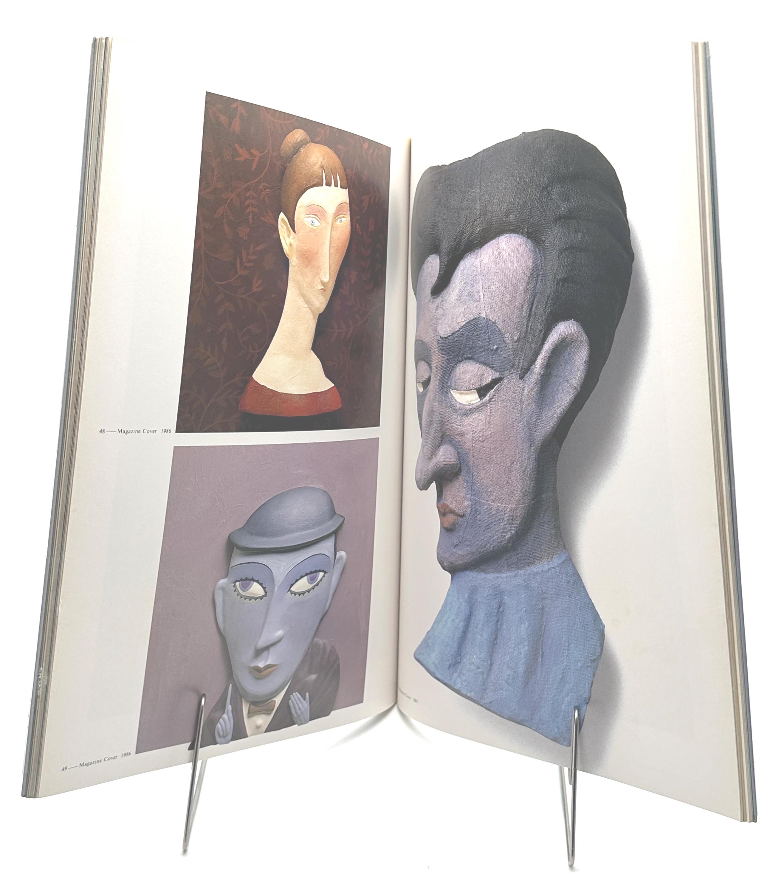 Bilingual Clay Art Book | Kyozo Hayashi Clay Illustrations 1989