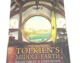 Tolkien Middle-Earth Maps Book 2003 – Brian Sibley & John Howe – Slipcase Edition (Maps Missing)