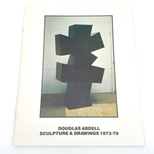 Modernist Sculpture & Drawings Art Catalog | Douglas Abdell 1973-79 Exhibit | World Center Campus Art Gallery