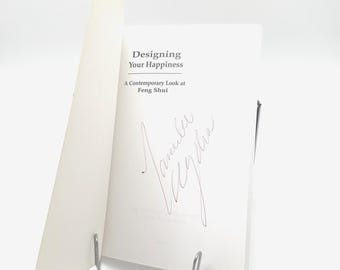 Libro de Feng Shui de primera edición firmado / Diseñando tu felicidad por Nancilee Wydra 1995