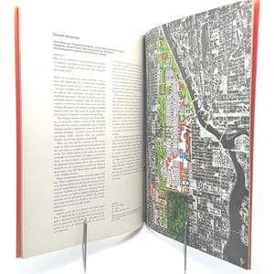 Catalogue d'architecture urbaine | livre d'art vintage du MoMA | Cartes d'urbanisme de New York de 1967