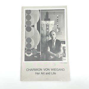 Modernist Mystic Abstrakte Kunstkatalog | Charmion von Wiegand Bass Museums Ausstellungsheft 1982