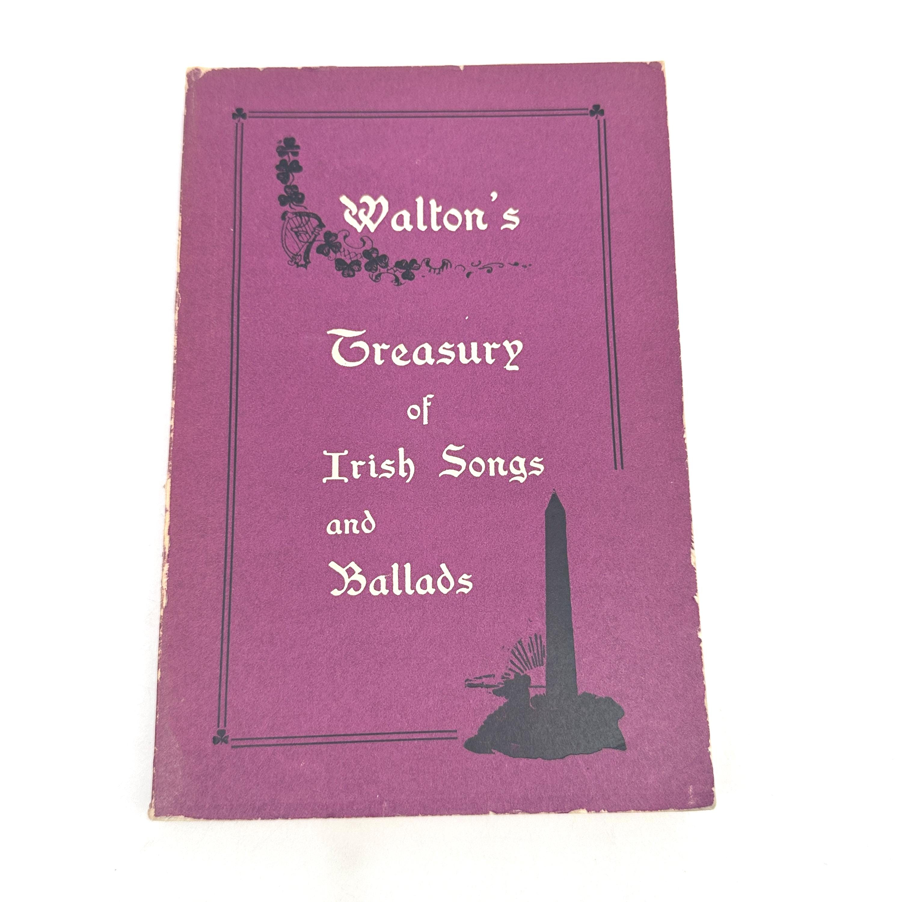 Vintage Song Book Ireland - Etsy