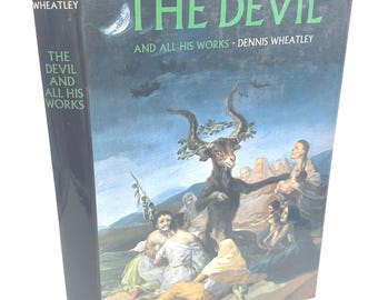 Der Teufel und all seine Werke Dennis Whitzeley Occult Demonology 1971 Hardcover