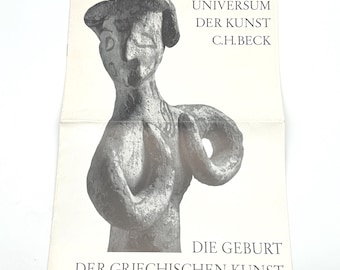 Ancient Aegean Greek Artistry German Booklet | Die Geburt der Griechischen Kunst