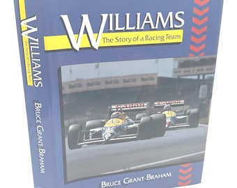 Williams Story Racing Team Bruce Grant-Braham 1990 Formula 1 Hardcover Dust Jacket