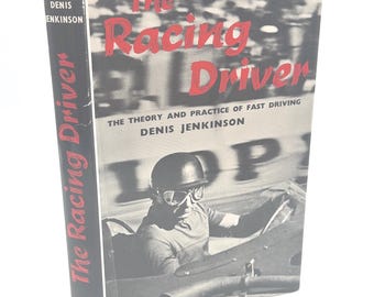 Rennfahrer Denis Jenkinson, 1959, Erste US-Ausgabe, Fast Driving, Hardcover, Schutzumschlag