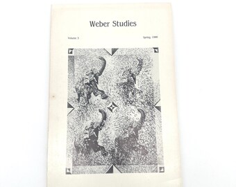 Vintage Literary Journal Weber Studies Vol 3 1986 | Utah College Poetry Essays Short Fiction