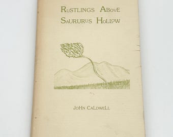 FIRMATO Appalachia Letteratura Poesia Brossura/Ruscelli sopra Saururus Hollow John Caldwell 1985