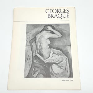 Modern Cubism Ephemera Art | Black & White Exhibition Catalog | Milwaukee Art Center 1975