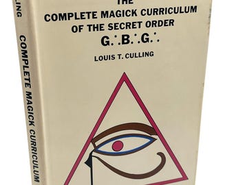 El Currículo Completo de Magia Orden Secreta G.B.G. Louis T. Culling Llewellyn