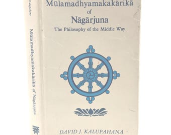 Nagarjuna Philosophie Mittlerer Weg 1991 Hardcover Buddhistische Studien Sanskrit Text