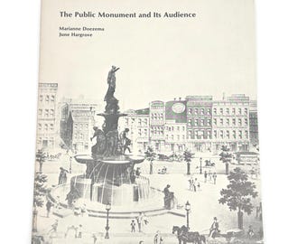 Public Monument Art Book 1977 Cleveland Museum of Art Illustrierte Ausstellung