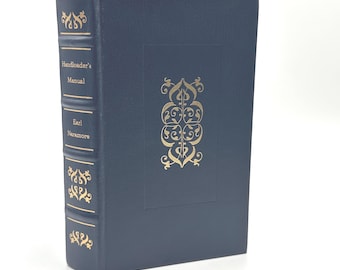 Handloaders Manual Earl Naramore Firearms Classics Leather Bound Collectors Book