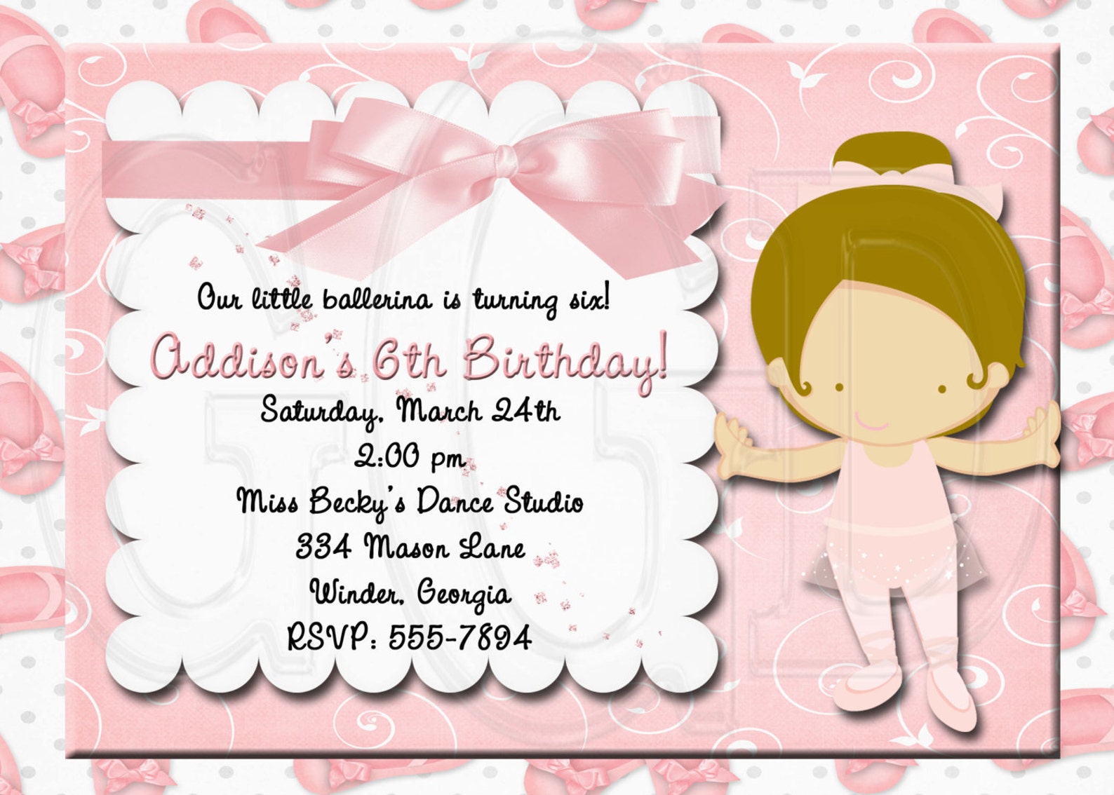 ballet birthday party, ballet invite, ballerina birthday party, ballerina invitation birthday, ballet theme party, ballet party-