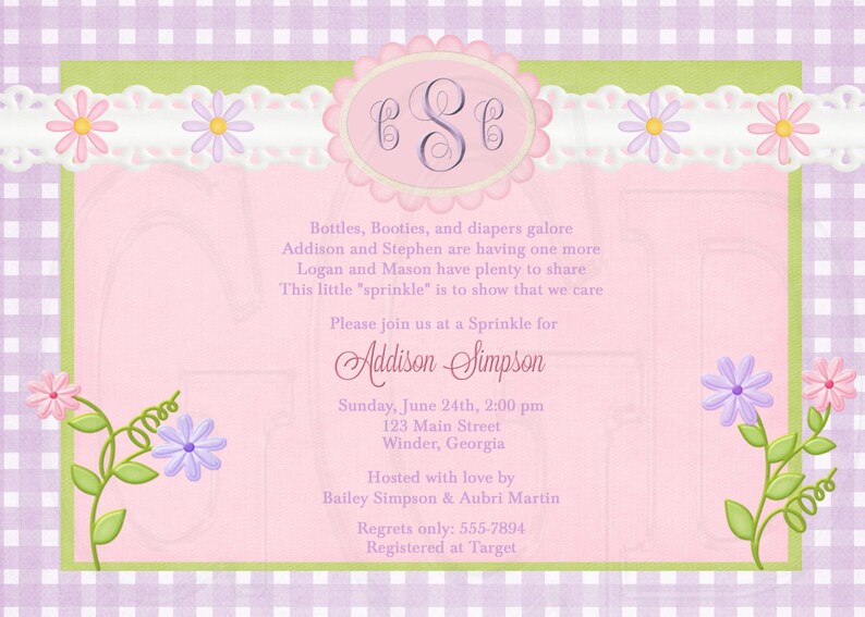 Daisy Baby Shower Daisy Theme Sprinkle Daisy Birthday Etsy