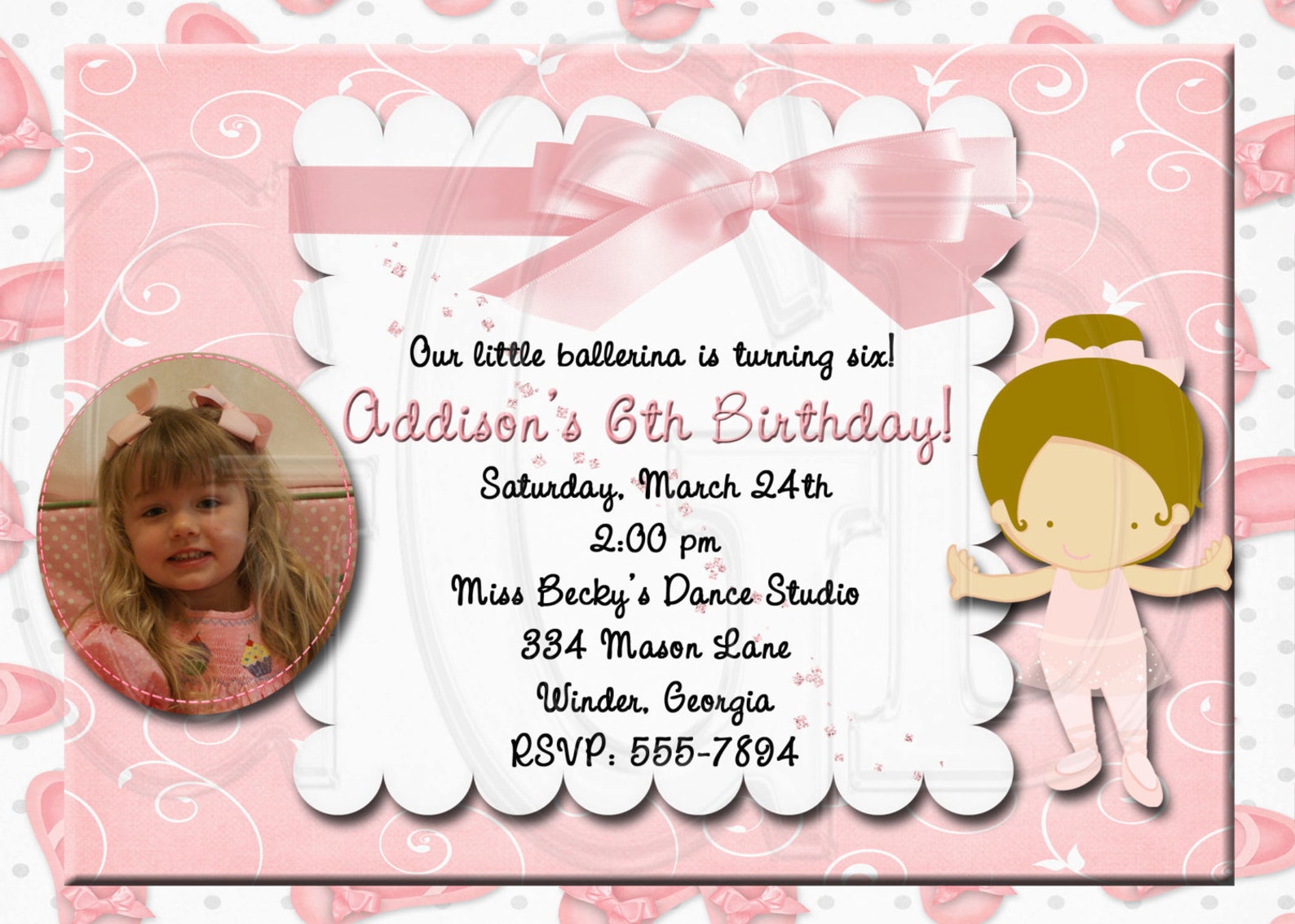 ballet birthday party, ballet invite, ballerina birthday party, ballerina invitation birthday, ballet theme party, ballet party-