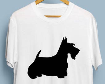 Scottish Terrier - Digital Download, Scottish Terrier Art, Dog Silhouette, Scottish Terrier SVG, DXF