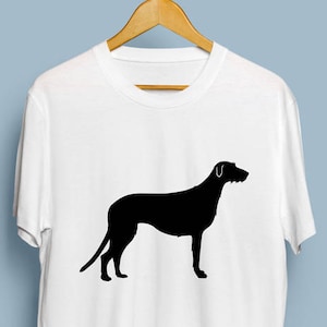 Irish Wolfhound - Digital Download, Irish Wolfhound Art, Dog Silhouette, Irish Wolfhound  SVG, DXF