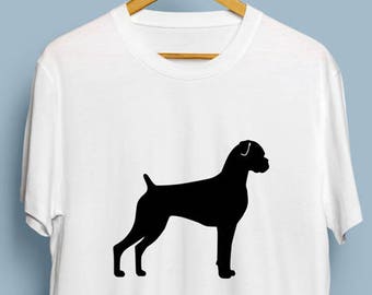 Boxer With Cropped Ears And Docked Tail Digital Download Etsy