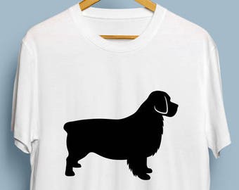 Clumber Spaniel (with docked tail) - Digital Download, Clumber Spaniel Art, Dog Silhouette, Clumber Spaniel SVG, DXF