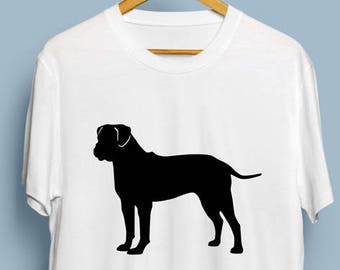 Bullmastiff - Digital Download, Bullmastiff Art, Dog Silhouette, Bullmastiff SVG, DXF