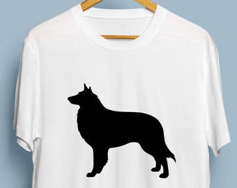 Belgian Sheepdog - Digital Download, Belgian Sheepdog Art, Dog Silhouette, Belgian Sheepdog SVG, DXF