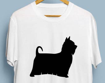 Silky Terrier - Digital Download, Silky Terrier Art, Dog Silhouette, Silky Terrier SVG, DXF