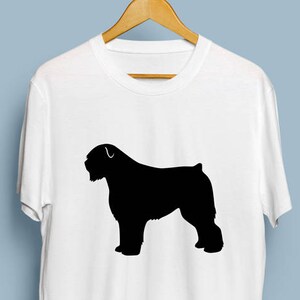 Bouvier des Flandres - Digital Download, Bouvier des Flandres kunst, hond silhouet, Bouvier des Flandres SVG, DXF