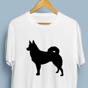 Cane pastore islandese - Download digitale, cane pastore islandese arte, sagoma di cane, cane pastore islandese SVG, DXF