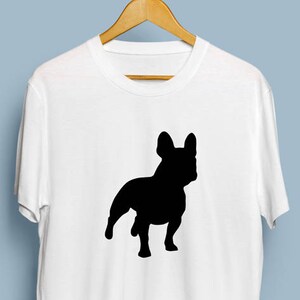 French Bulldog (Version 1) - Digital Download, French Bulldog Art, Dog Silhouette, French Bulldog SVG, DXF