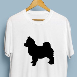 Pomsky Silhouette - Digital Download, Pomsky  Art, Dog Silhouette, Pomsky SVG, DXF