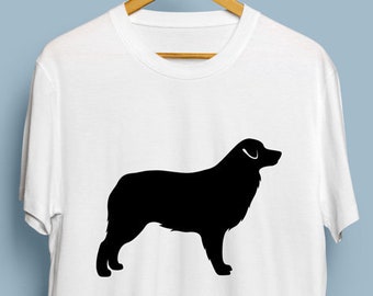 Australian Shepherd (with Bobbed / Docked Tail) - Digital Download, Australian Shepherd Art, Dog Silhouette, Australian Shepherd SVG, DXF