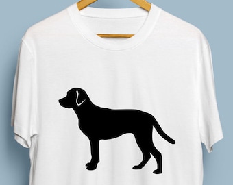 Goldador Silhouette - Digital Download, Goldador Art, Dog Silhouette, Goldador SVG, DXF