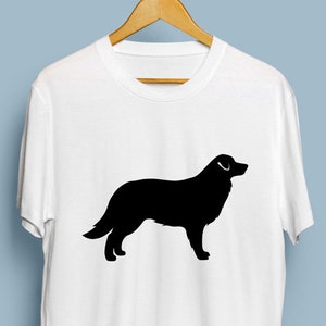 Australian Shepherd (with Long Tail) - Digital Download, Australian Shepherd Art, Dog Silhouette, Australian Shepherd SVG, DXF