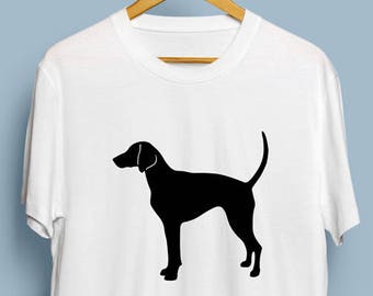 American Foxhound - Digital Download, American Foxhound Art, Dog Silhouette, American Foxhound SVG, DXF