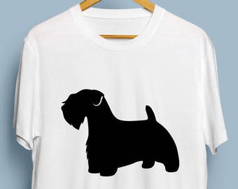 Sealyham Terrier - Digital Download, Sealyham Terrier Art, Dog Silhouette, Sealyham Terrier SVG, DXF