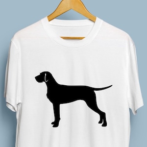 Drahthaar Vizsla - digitaler Download, Drahthaar Vizsla Drahthaar Vizsla Kunst, Hund Silhouette, SVG, DXF