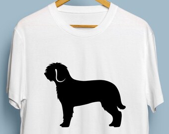 Spanish Water Dog - Digital Download, Spanish Water Dog Art, Dog Silhouette, Spanish Water Dog SVG, DXF