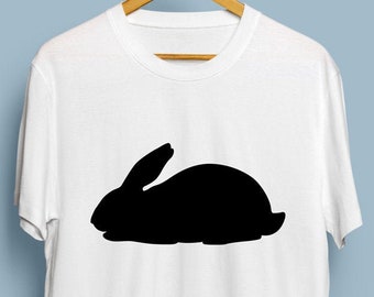 Flemish Giant Rabbit - Digital Download, Flemish Giant Rabbit Silhouette, Flemish Giant Rabbit SVG, DXF