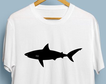 Bull Shark - Digital Download, Bull Shark Art, Bull Shark Silhouette, Bull Shark SVG, DXF