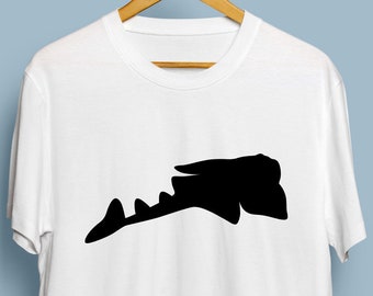 Angel Shark - Digital Download, Angel Shark Art, Angel Shark Silhouette, Angel Shark SVG, DXF
